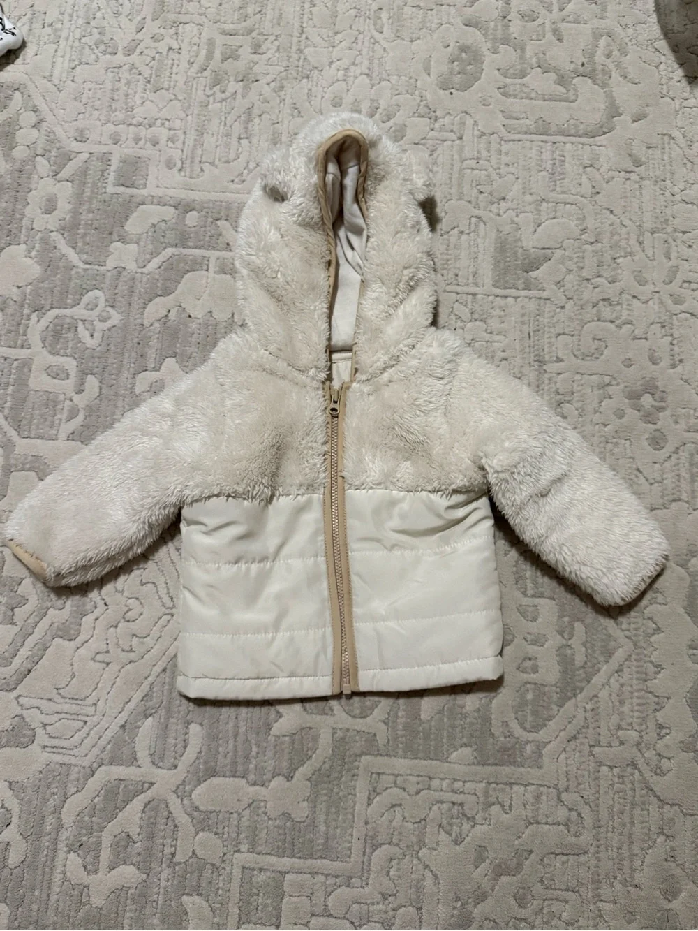 Carter’s Hooded Faux-Fur Puffer Jacket